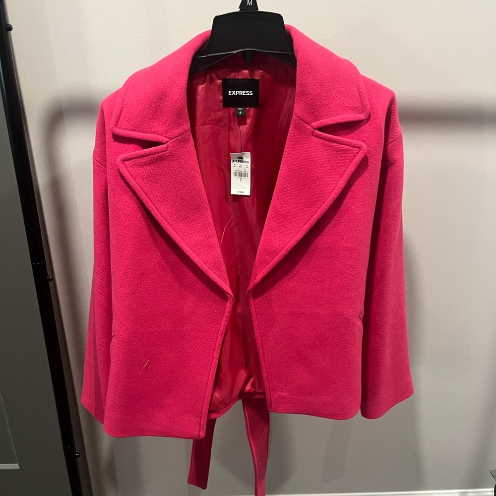 hot pink blazer #blazer